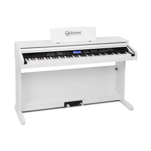 SCHUBERT Subi88 MK II, digitalni klavir, 88 tipk, MIDI, USB, 360 zvokov 160 ritmov, bela