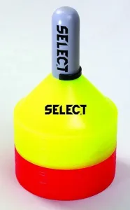 Markirni stožci Select Set markerjev 24 kosov vključno z držalom rdeče rumene barve