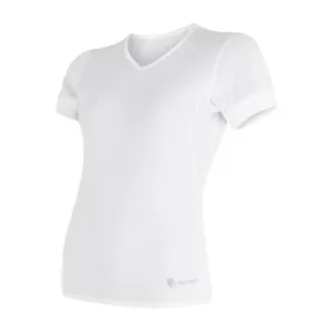 ženske majica Sensor Coolmax sveže Air V-izrez belci 17100022