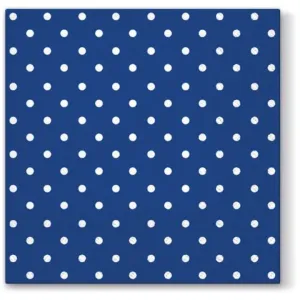 Serviete za decoupage Blue Dots - 1 kos (Serviete za decoupage)
