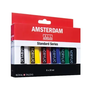 Set akrilnih barv AMSTERDAM Standard Series 6 x 20 ml (set)
