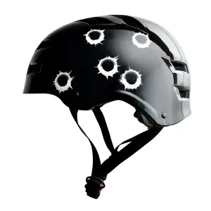 Skullcap Čelada za rolanje in kolesarjenje Microshell Notranja lupina EPS Sistem za prezračevanje #4446