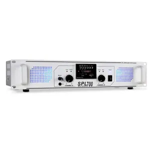 Skytec SPL-700-MP3 DJ PA HiFi ojačevalnik USB SD radio 700 W