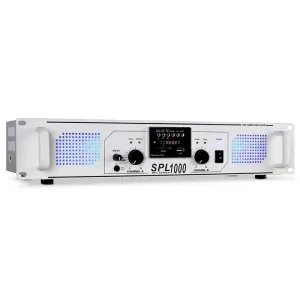 Skytec SPL1000-MP3 DJ PA HiFi ojačevalnik USB SD radio 1000W