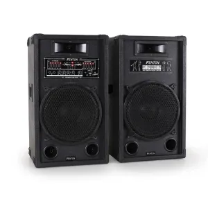 Skytec SPA1200 aktivni DJ PA 2 zvočnika 1200 W USB-SD-MP3
