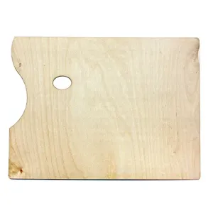 Lesena paleta pravokotna - 30x40 cm (slikarska paleta)