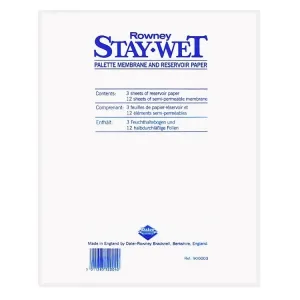 Set rezervnih papirjev za Daler-Rowney stay wet paleto - 15 delov ()