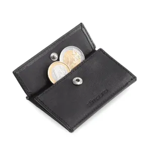 Slimpuro Coin Pocket z zaščitno kartico RFID za ZNAP Slim Wallets 8 in 12, spenjalni gumb