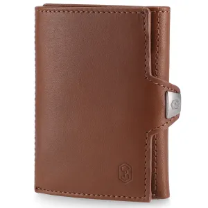 Slimpuro TRYO Slim Wallet 5 kartic žep za kovance, 9,2 x 2,2 x 7,5 cm (Š x V x G), zaščita RFID #161412