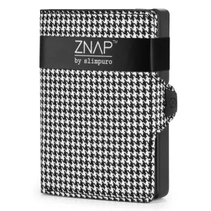 Slimpuro ZNAP Slim Wallet, 12 kartic, predalček za kovance, 8 x 1,8 x 6 cm (Š x V x G), zaščita RFID