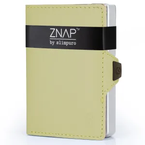 Slimpuro ZNAP, tanka denarnica, 12 kartic, predel za kovance, 8,9 × 1,8 × 6,3 cm (Š × V × D), RFID zaščita