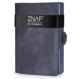 Slimpuro ZNAP, tanka denarnica, 12 kartic, predel za kovance, 8,9 × 1,8 × 6,3 cm (Š × V × D), RFID zaščita