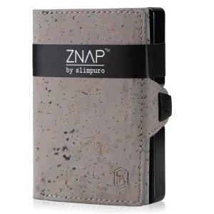 Slimpuro ZNAP, tanka denarnica, 8 kartic, predel za kovance, 8,9 × 1,5 × 6,3 cm (Š × V × D), RFID zaščita #4297