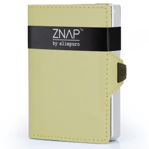 Slimpuro ZNAP, tanka denarnica, 8 kartic, predel za kovance, 8,9 × 1,5 × 6,3 cm (Š × V × D), RFID zaščita #157273