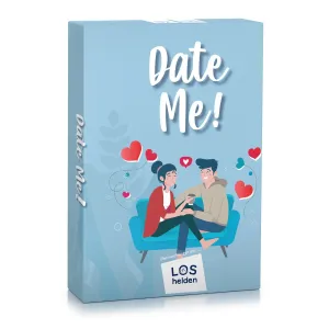 Spielehelden Date me! Igra s kartami za pare 35 idej za ljubezenski sestanek  Poročno darilo