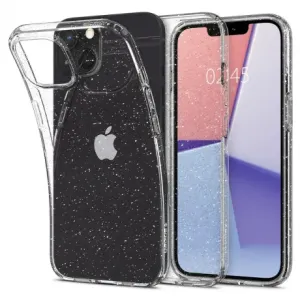 Spigen Liquid Crystal silikonski ovitek za iPhone 13, glitter prozoren #141489