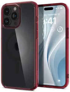 Ovitek Spigen Ultra Hybrid MagSafe, frost deep red - iPhone 15 Pro Max (ACS07056)