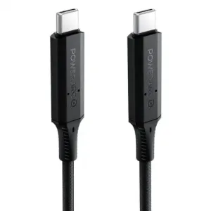 Spigen Powerarc kabel USB-C / USB-C PD 100W 2A 1m, črna #141569