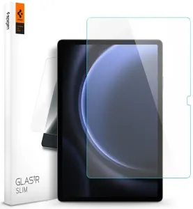 Zaščitno kaljeno steklo SPIGEN GLAS.TR SLIM GALAXY TAB S9 FE+ PLUS 12.4 X610 / X616B CLEAR (AGL07001)