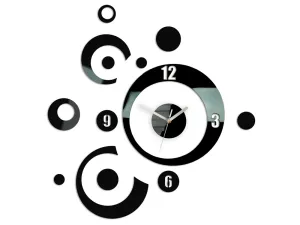 Moderna stenska ura PLANET  NH005 (samolepilne stenske ure)