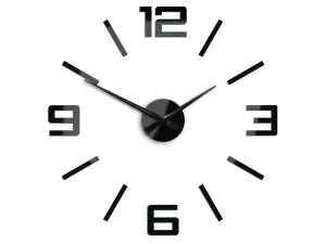 Stenske ure XL BLACK HMCNH065-black (moderna stenska ura)
