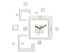 Stenske ure TRIO HMCNH013-white (moderna stenska ura)