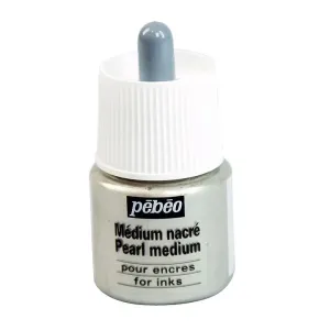 Medij Pebeo z bisernim učinkom (Medij za akvarelne in akrilne)