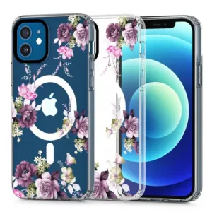 Tech-Protect Magmood MagSafe ovitek za iPhone 12 / 12 Pro, spring floral