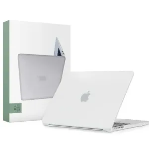 Tech-Protect Smartshell ovitek za Macbook Air 13 2022, matný prozoren
