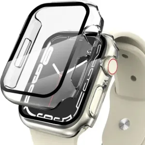 Tech-Protect Defense 360 ovitek z zaščitnim steklom za Apple Watch 7 41mm, prozoren #144316