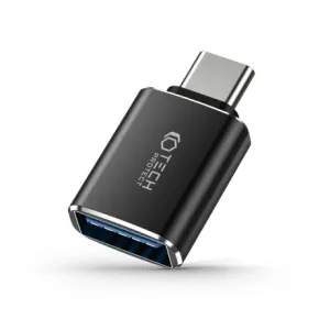 Tech-Protect Ultraboost adapter USB-C / USB OTG, črna #144824