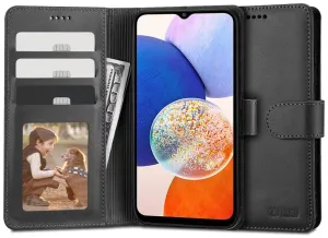 Tech-Protect Wallet knjižni ovitek za Samsung Galaxy A14 4G / 5G, črna