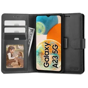 Tech-Protect Wallet knjižni ovitek za Samsung Galaxy A23 5G, črna