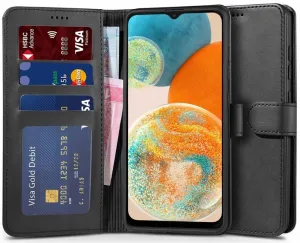 Tech-Protect Wallet knjižni ovitek za Samsung Galaxy A23 5G, črna