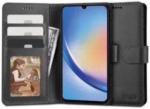 Tech-Protect Wallet knjižni ovitek za Samsung Galaxy A34 5G, črna