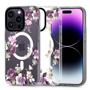 Tech-Protect Magmood MagSafe ovitek za iPhone 13 Pro, spring floral