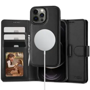 Tech-Protect Wallet MagSafe ovitek za iPhone 13, črna