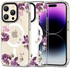 Ovitek TECH-PROTECT MAGMOOD MAGSAFE IPHONE 15 PRO MAX SPRING FLORAL (9319456605426)