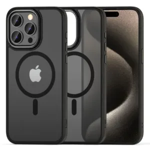 Tech-Protect Magmat MagSafe ovitek za iPhone 15 Pro, črna #167352