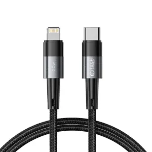Tech-Protect Ultraboost kabel USB-C / Lightning 20W 3A 1m, siva