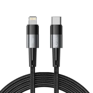 Tech-Protect Ultraboost kabel USB-C / Lightning 20W 3A 2m, siva
