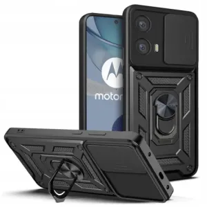 Nillkin CamShield ovitek za Motorola Moto G73 5G, črna #144821