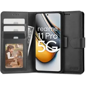 Tech-Protect Wallet knjižni ovitek za Realme 11 Pro 5G / 11 Pro Plus 5G, črna