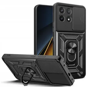 Tech-Protect Camshield ovitek za Xiaomi Poco X6 Pro 5G, črna