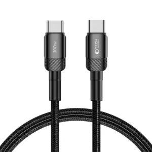 Tech-Protect Ultraboost Evo kabel USB-C / USB-C PD 100W 5A 1m, črna