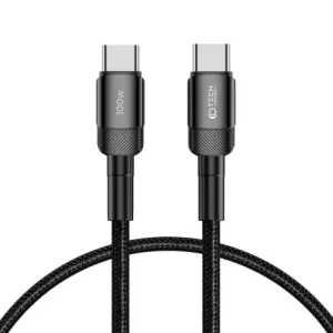 Tech-Protect Ultraboost Evo kabel USB-C / USB-C PD 100W 5A 25cm, črna