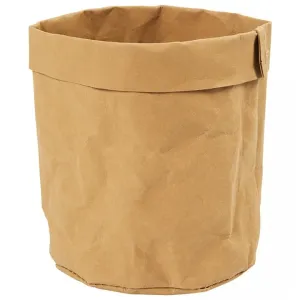 Okrogla torba iz umetnega usnja za dodelavo (izdelek iz)