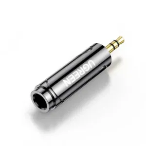 Ugreen AV168 adapter 3.5mm - 6.35mm / 6.5mm, črna #145536