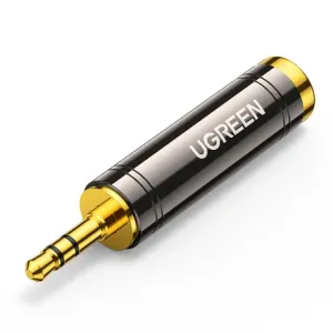 Ugreen AV168 avdio adapter 3.5mm / 6.35mm M/F, siva #145526