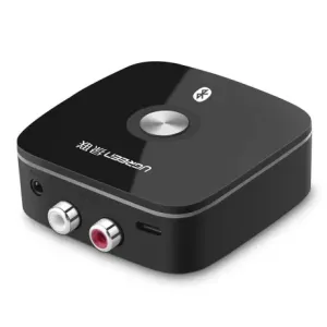 Ugreen Bluetooth avdio receiver aptX 2RCA / 3.5mm jack, črna